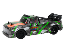 RC auto na dálkové ovládání 1:16 gumové kola drift šedo zelené