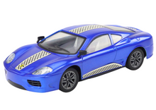 RC auto na dálkové ovládání 1:16 se světly – modré