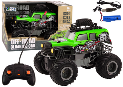 RC auto na dálkové ovládání 1:16 – terénní s LED světly