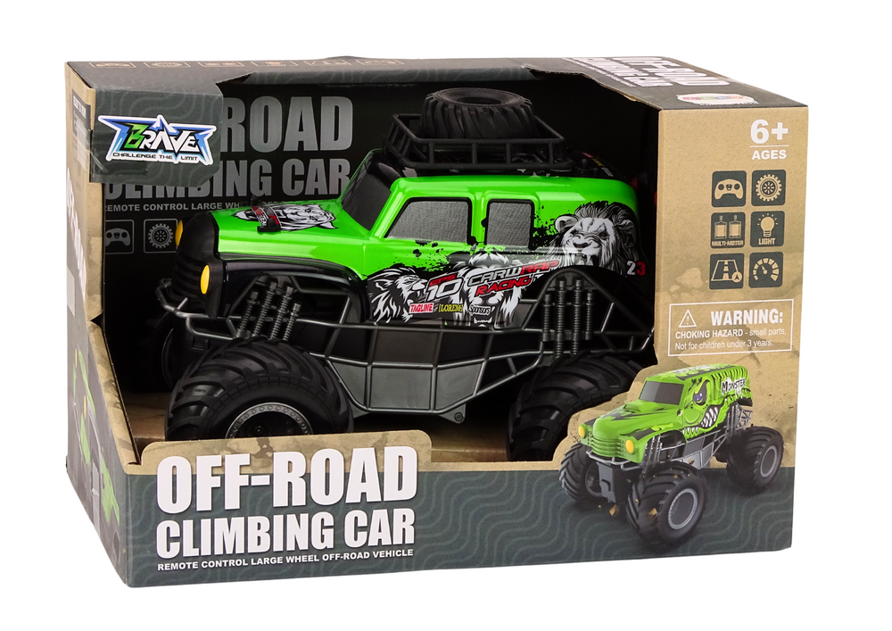 RC auto na dálkové ovládání 1:16 – terénní s LED světly