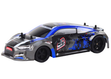 RC auto na dálkové ovládání 1:18 gumové kola drift modré