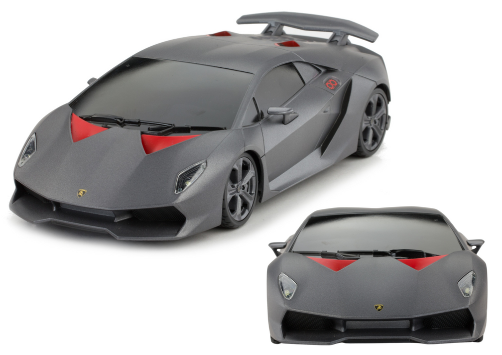 RC auto na dálkové ovládání 1:18 Lamborghini Sesto Elemento šedé