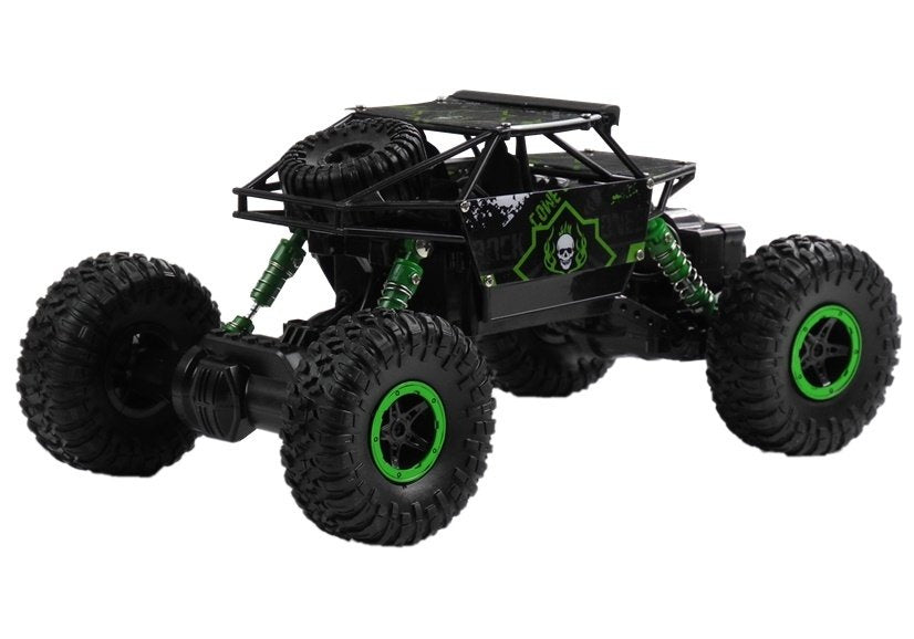 RC auto na dálkové ovládání 1:18 s pohonem 4x4 zelené