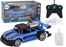 RC auto na dálkové ovládání 1:20 – s kouřem a světly | modré