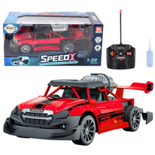 RC auto na dálkové ovládání 1:20 s kouřovým efektem červené