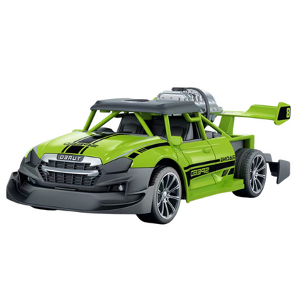 RC auto na dálkové ovládání 1:20 s kouřovým efektem zelené