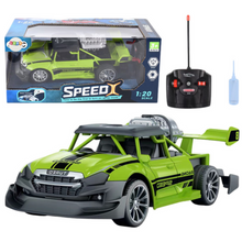 RC auto na dálkové ovládání 1:20 s kouřovým efektem zelené
