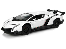 RC auto na dálkové ovládání 1:24 Lamborghini Veneno se světly bílé