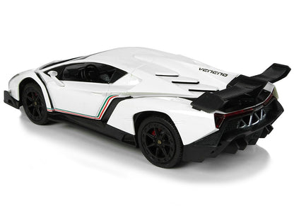 RC auto na dálkové ovládání 1:24 Lamborghini Veneno se světly bílé