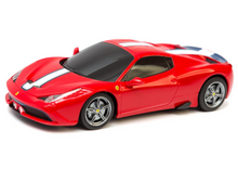 RC auto na dálkové ovládání 1:24 s pilotem Ferrari 458 červené