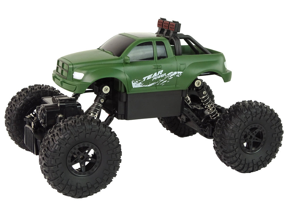 RC auto na dálkové ovládání 2.4 GHz v měřítku 1:18 – zelené