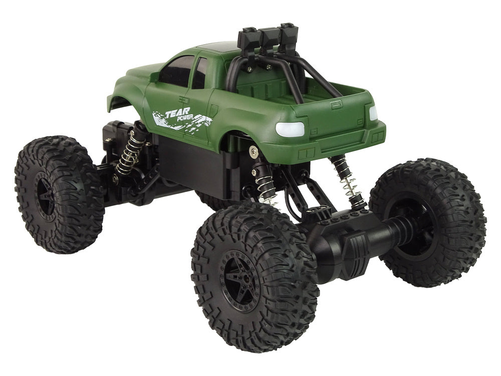 RC auto na dálkové ovládání 2.4 GHz v měřítku 1:18 – zelené