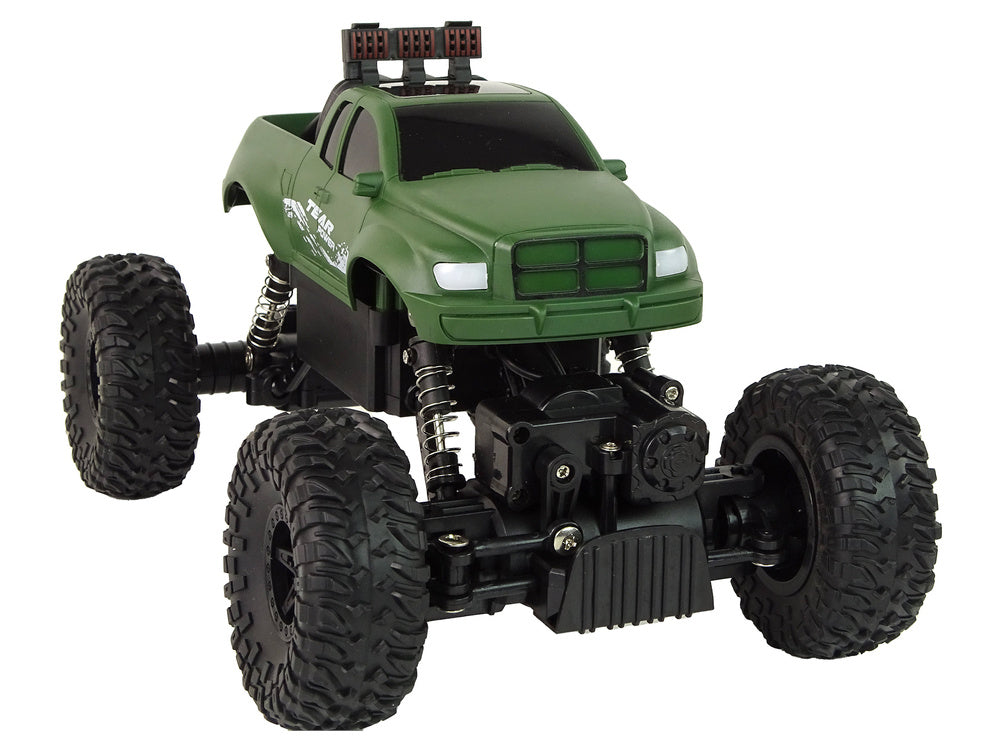 RC auto na dálkové ovládání 2.4 GHz v měřítku 1:18 – zelené