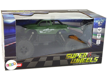 RC auto na dálkové ovládání 2.4 GHz v měřítku 1:18 – zelené