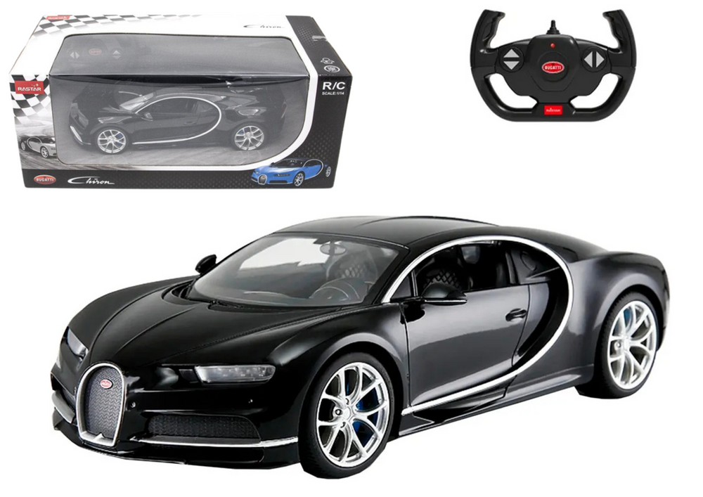 RC auto na dálkové ovládání Bugatti Chiron 1:14 černé
