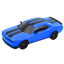 RC auto na drift 4WD s výměnnými koly a dálkovým ovládáním modré