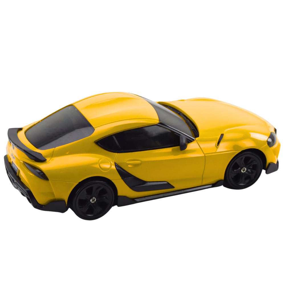 RC auto na drift 4WD s výměnnými koly a ovladačem žluté