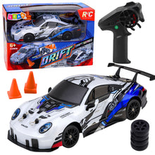 RC auto na drift s výměnnými koly modré 1:24 – 4WD