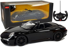 RC auto Porsche 911 Carrera S černé v měřítku 1:12 – Rastar
