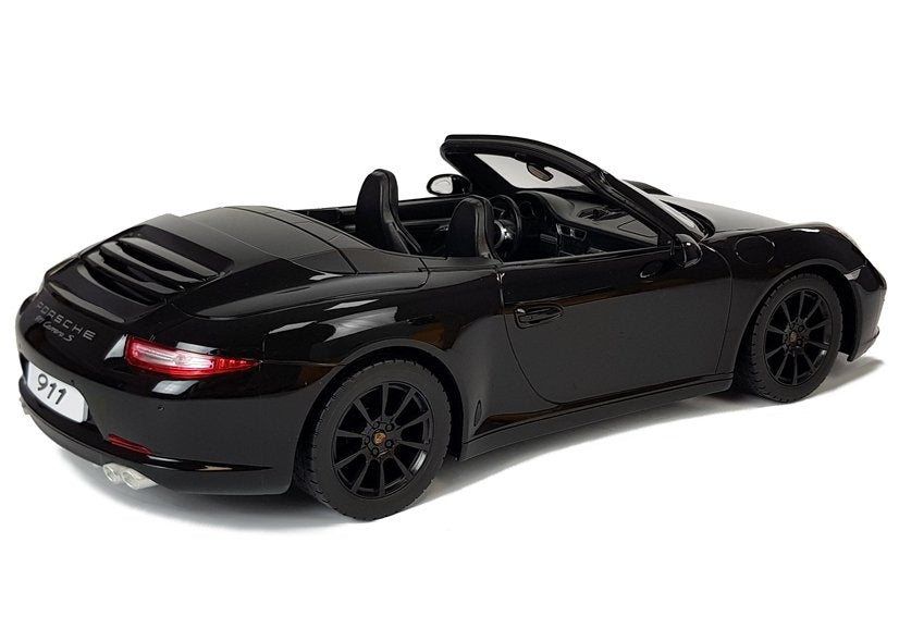 RC auto Porsche 911 Carrera S černé v měřítku 1:12 – Rastar
