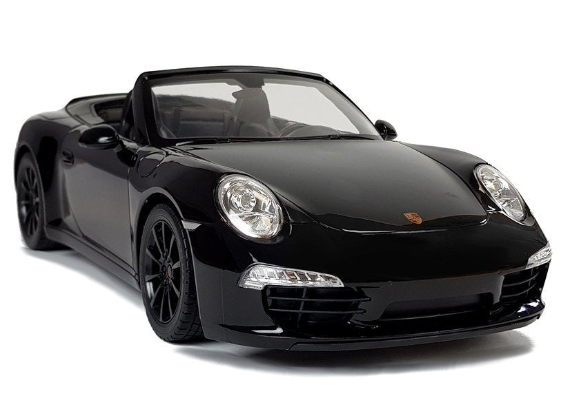 RC auto Porsche 911 Carrera S černé v měřítku 1:12 – Rastar