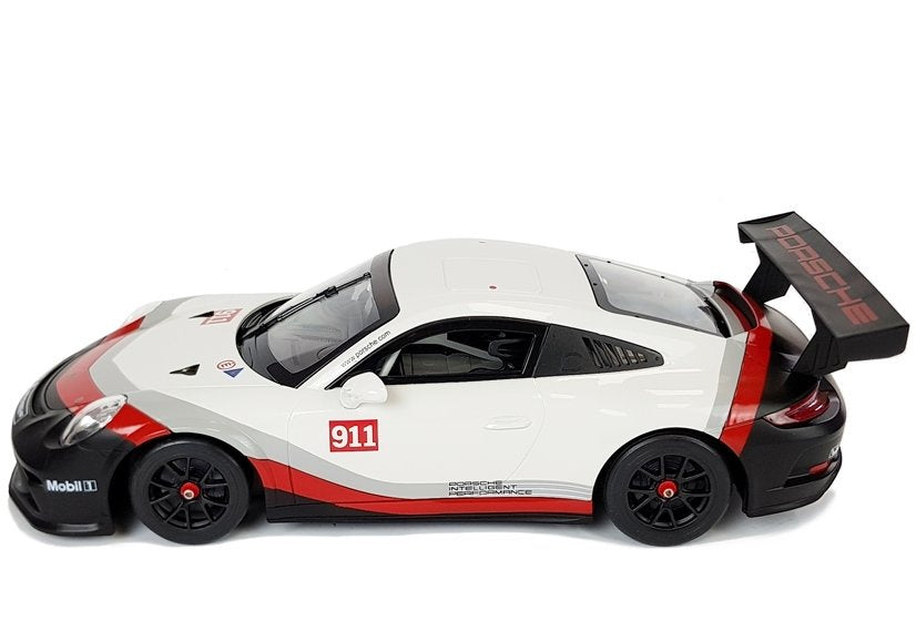 RC auto Porsche 911 GT3 CUP na dálkové ovládání 1:14 bílé