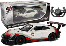 RC auto Porsche 911 GT3 CUP na dálkové ovládání 1:14 bílé