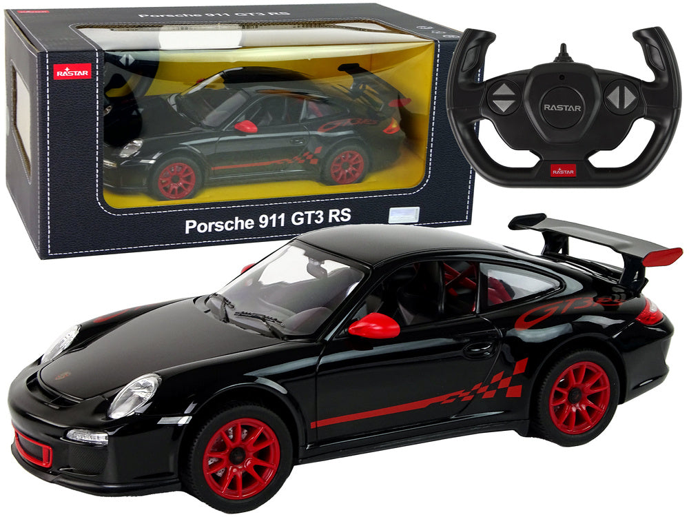 RC auto Porsche 911 GT3 RS 1:14 s pilotem Rastar černé