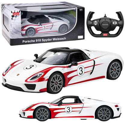 RC auto Porsche 918 Spyder Performance bílé 1:14 – Rastar