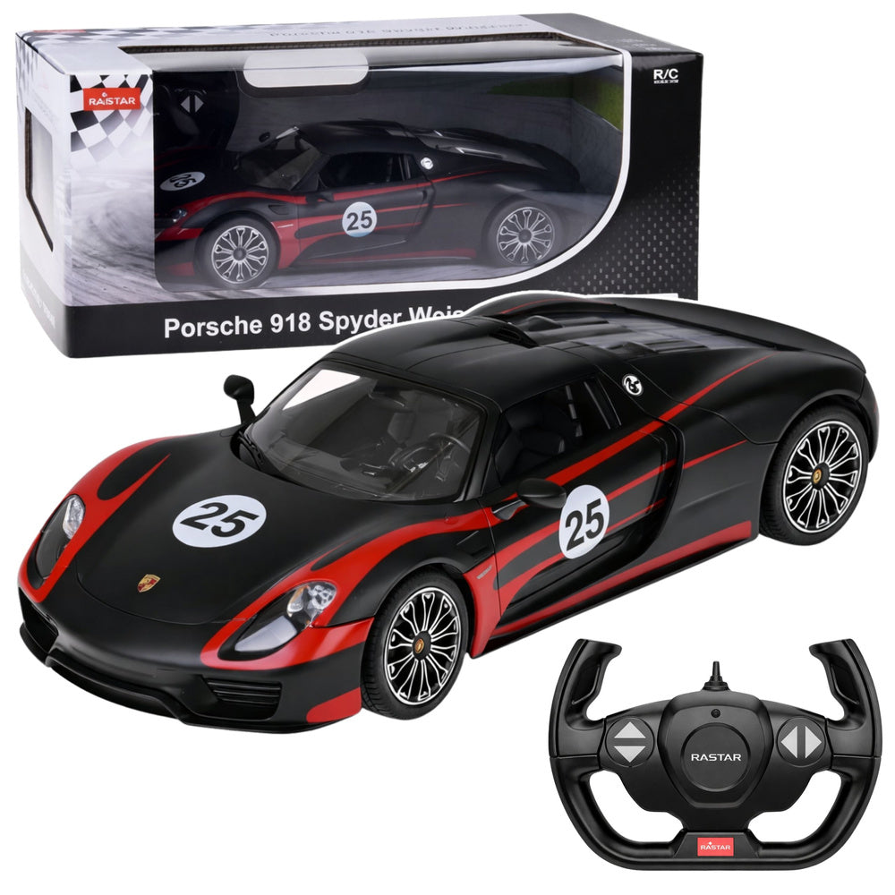 RC auto Porsche 918 Spyder Performance černé 1:14 – Rastar