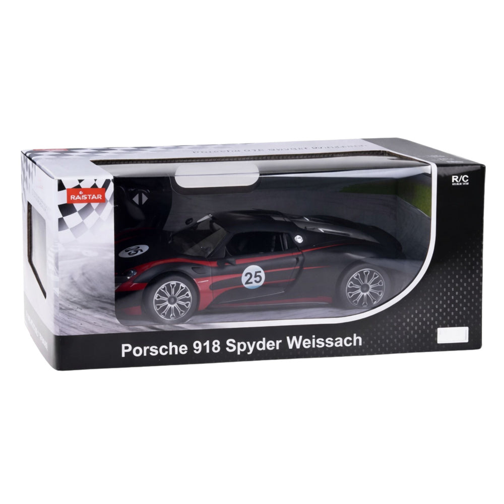 RC auto Porsche 918 Spyder Performance černé 1:14 – Rastar