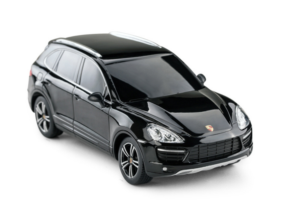 RC auto Porsche Cayenne Turbo na dálkové ovládání černé 1:24 – Rastar