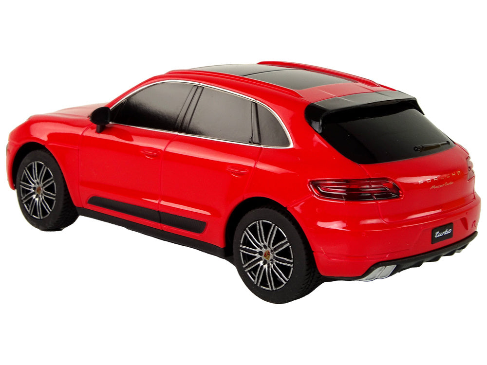 RC auto Porsche Macan Turbo 1:24 s dálkovým ovládáním červené