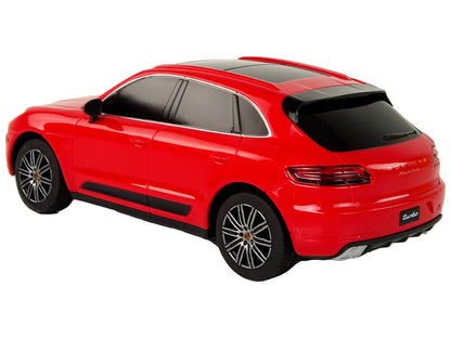 RC auto Porsche Macan Turbo 1:24 s dálkovým ovládáním červené