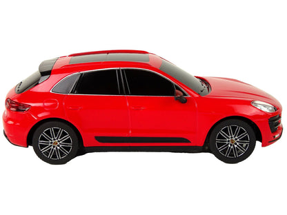 RC auto Porsche Macan Turbo 1:24 s dálkovým ovládáním červené