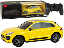 RC auto Porsche Macan Turbo 1:24 s dálkovým ovládáním – Rastar žluté