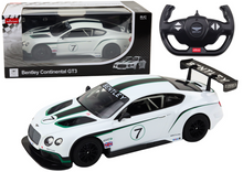 RC auto sportovní 1:14 s dálkovým ovládáním Bentley GT3 bílé