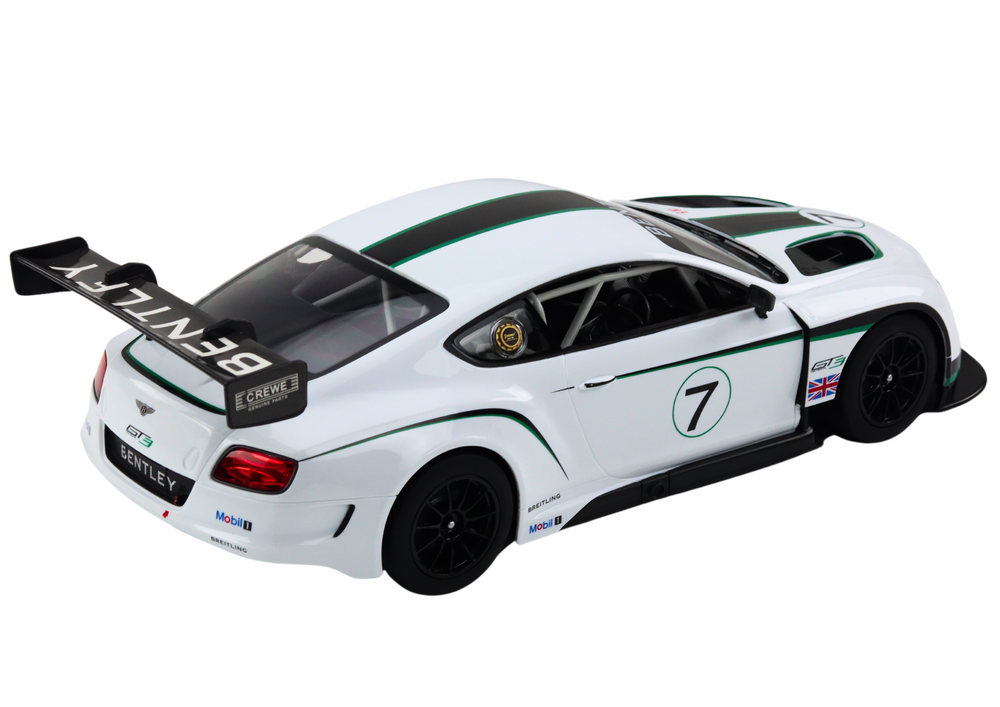 RC auto sportovní 1:14 s dálkovým ovládáním Bentley GT3 bílé