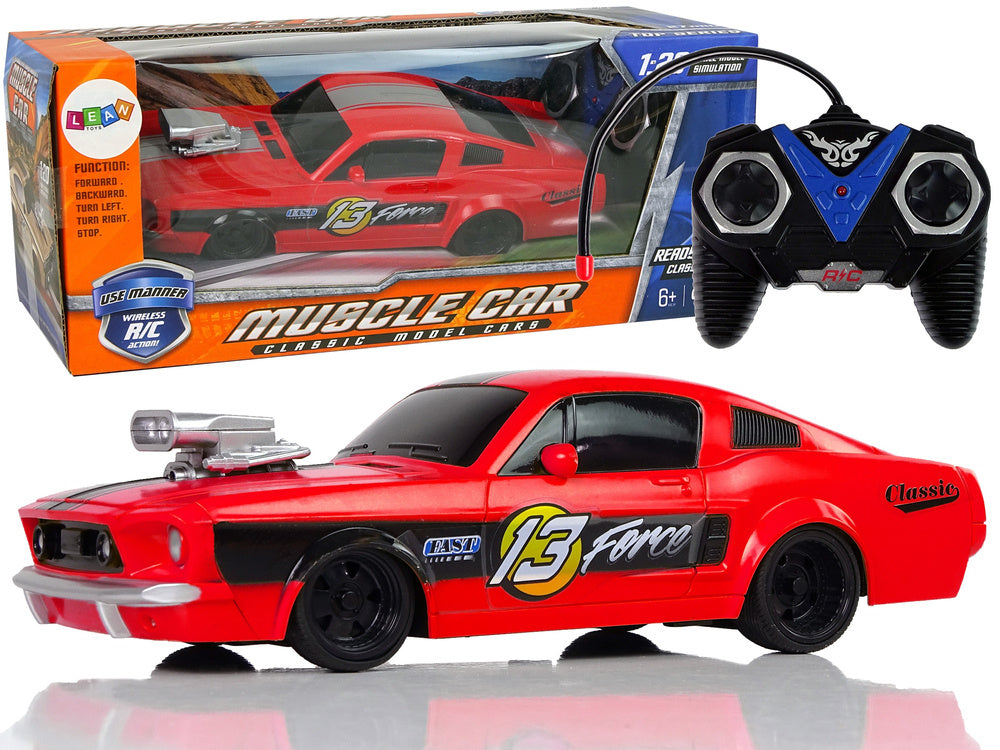 RC auto sportovní 1:20 s pilotem červené