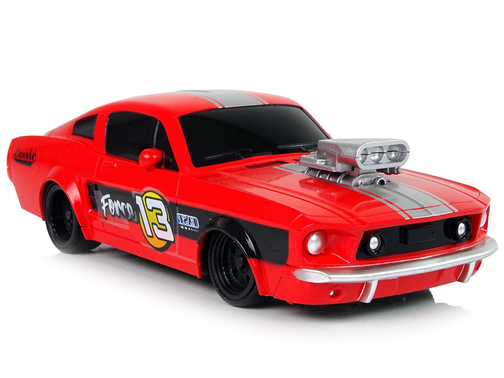 RC auto sportovní 1:20 s pilotem červené