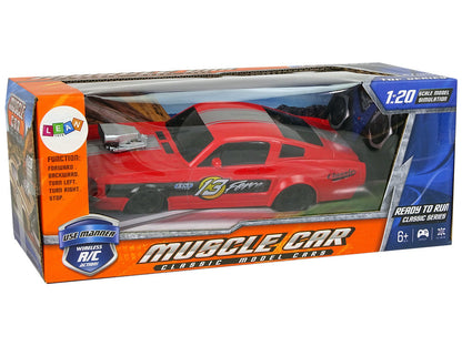 RC auto sportovní 1:20 s pilotem červené