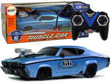 RC auto sportovní klasické 1:20 s pilotem modré