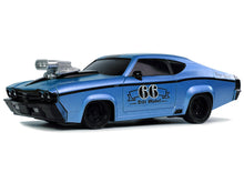 RC auto sportovní klasické 1:20 s pilotem modré