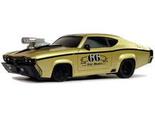 RC auto sportovní klasické 1:20 s pilotem zlaté