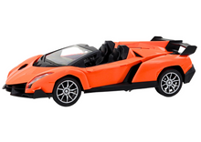 RC auto sportovní na dálkové ovládání 1:16 s pilótem oranžové