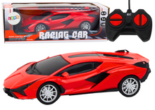 RC auto sportovní na dálkové ovládání 1:22 s LED světly červené