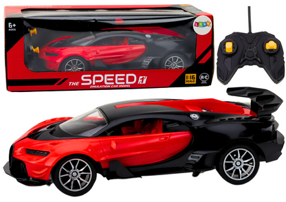 RC auto sportovní s dálkovým ovládáním 1:16 červené