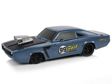 RC auto sportovní s pilotem 1:20 šedé s nálepkami