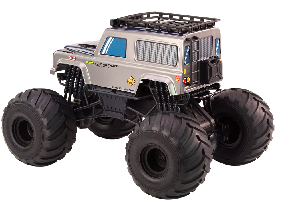 RC auto SUV 1:6 na dálkové ovládání – terénní 2.4G šedé