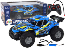 RC auto terénní 1:16 – dálkové ovládání 25m | modré